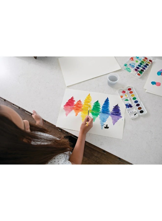 برانج مجموعة ألوان مائية شبه رطبة من أوفال-8، ألوان متنوعة - Image 4